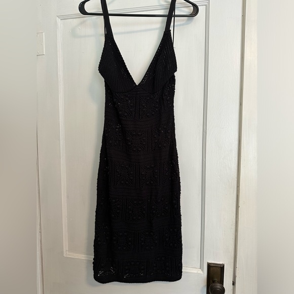 NWT by Anthropologie Crochet Mini Dress - Picture 2 of 3